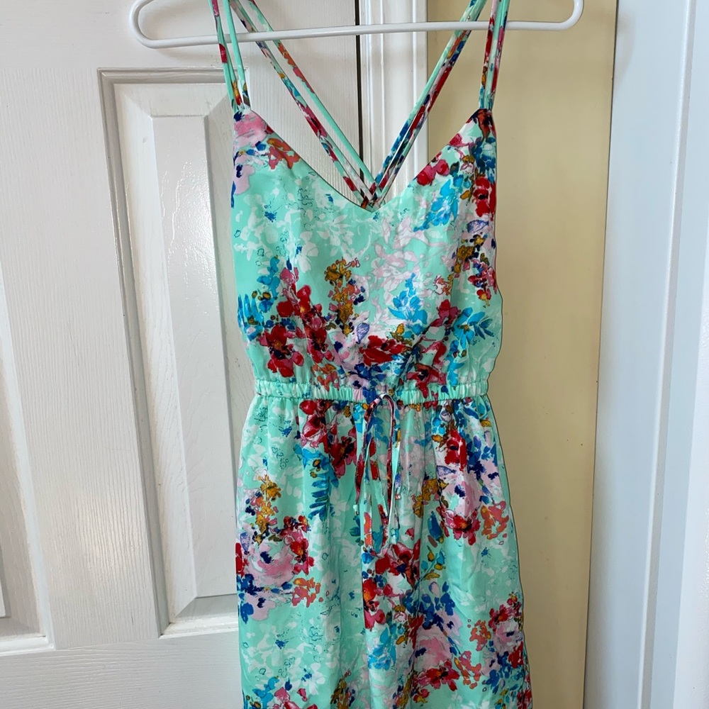 Floral summer dress